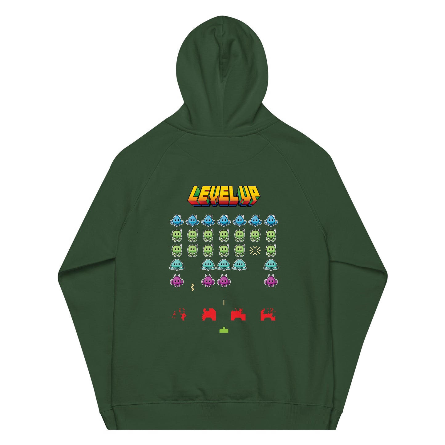Level Up - Unisex dark hoodie