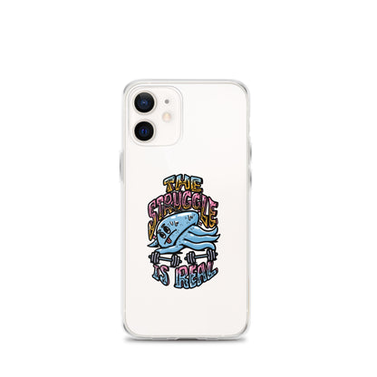 The Struggle is Real - Clear case για iPhone®