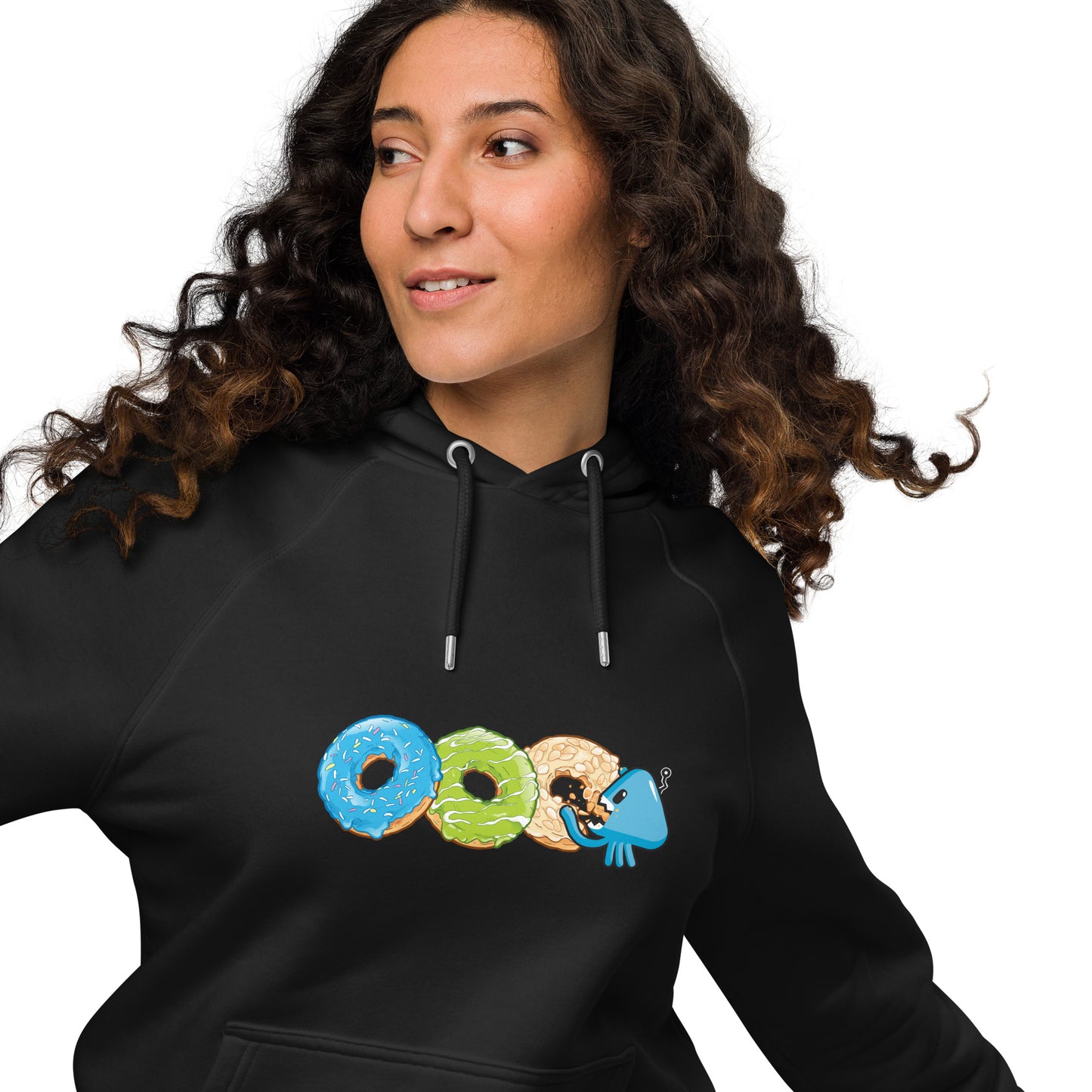 Donuts in a row - Unisex hoodie