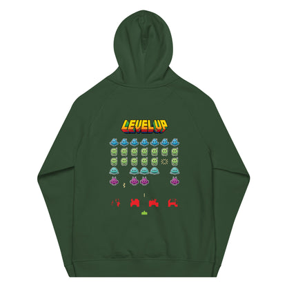 Level Up - Unisex σκούρο hoodie