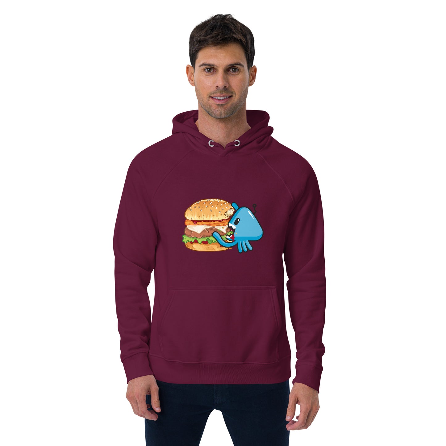 Odyyy's Burger - Unisex eco hoodie