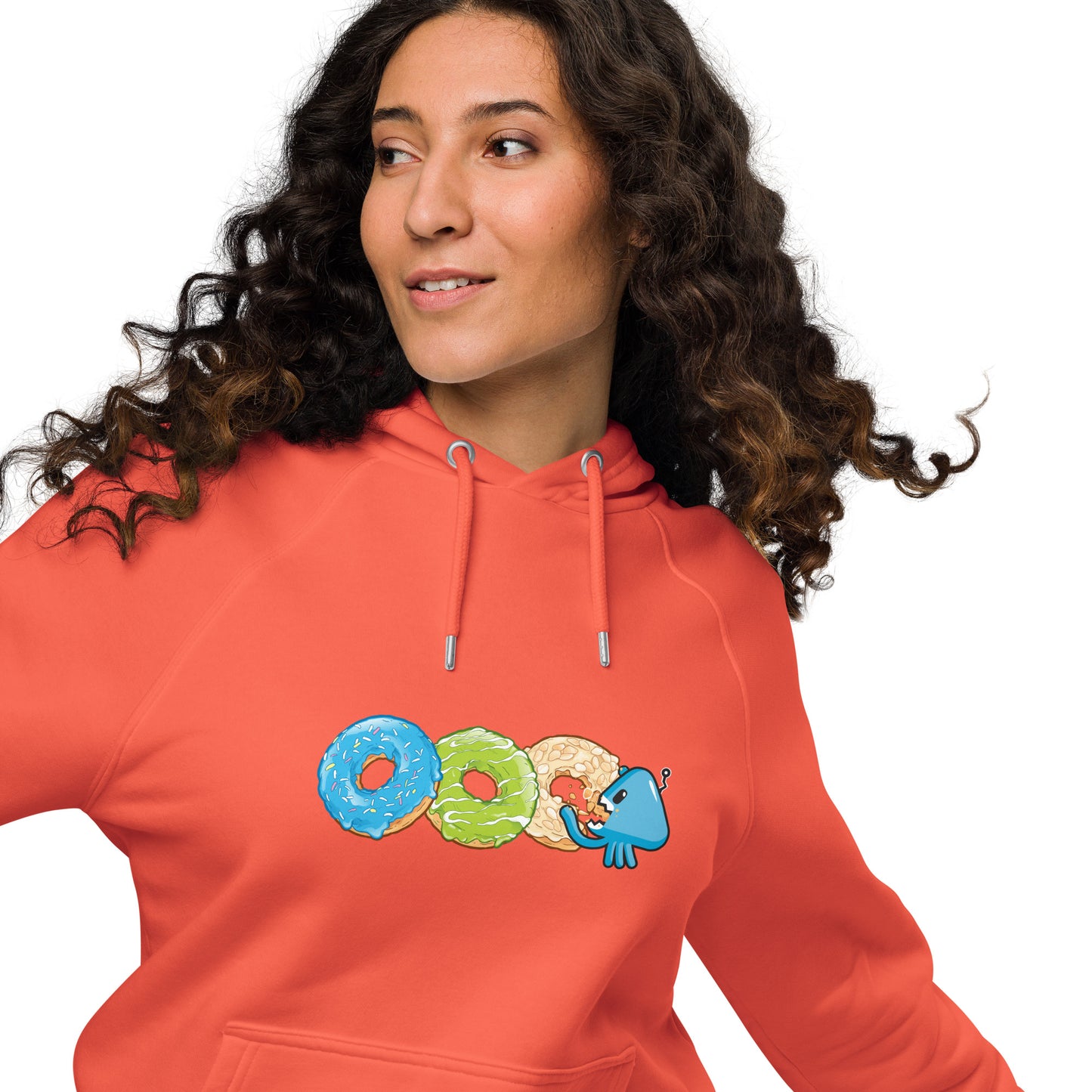 Donuts in a row - Unisex hoodie