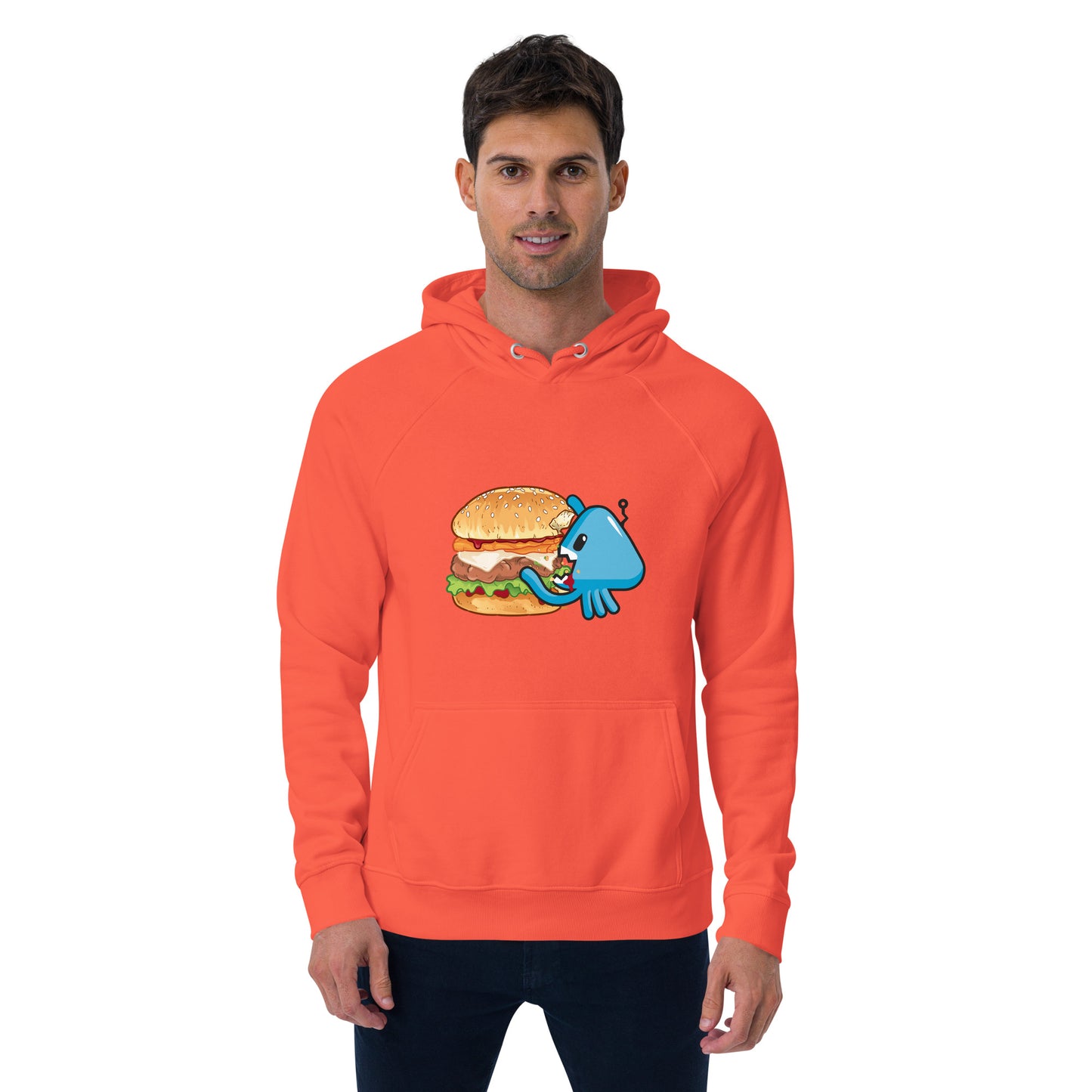 Odyyy's Burger - Unisex eco hoodie