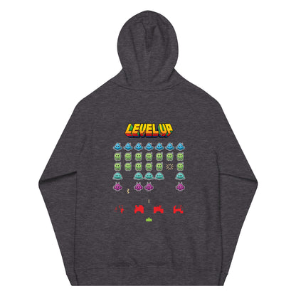 Level Up - Unisex σκούρο hoodie