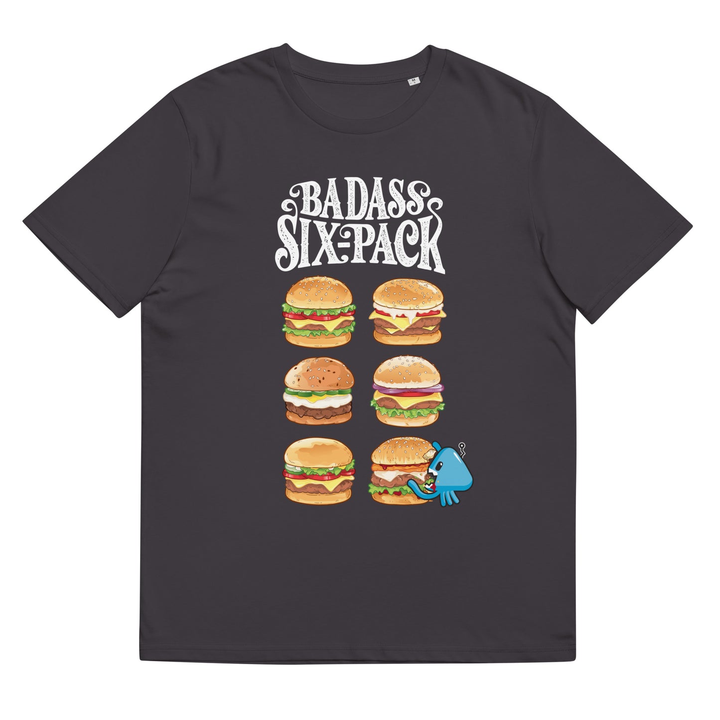 Burger Six-Pack - Unisex organic cotton t-shirt