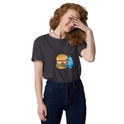 Burger - Unisex organic cotton t-shirt