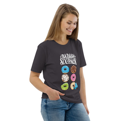 Six-Pack Donuts - T-shirt unisexe en coton bio