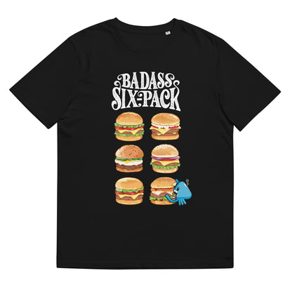 Burger Six-Pack - T-shirt unisexe en coton bio