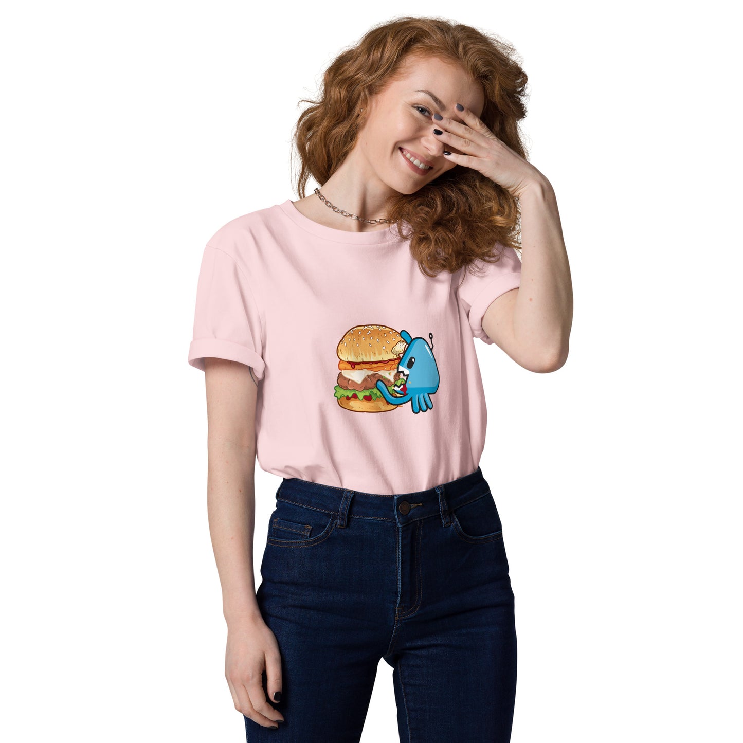 Burger - Unisex organic cotton t-shirt