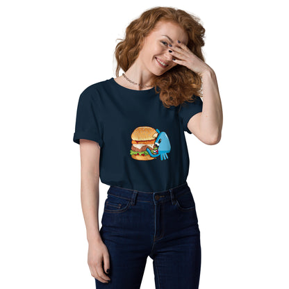 Burger - Unisex organic cotton t-shirt