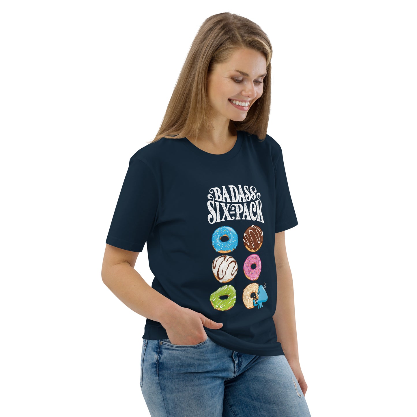 Six-Pack Donuts - T-shirt unisexe en coton bio