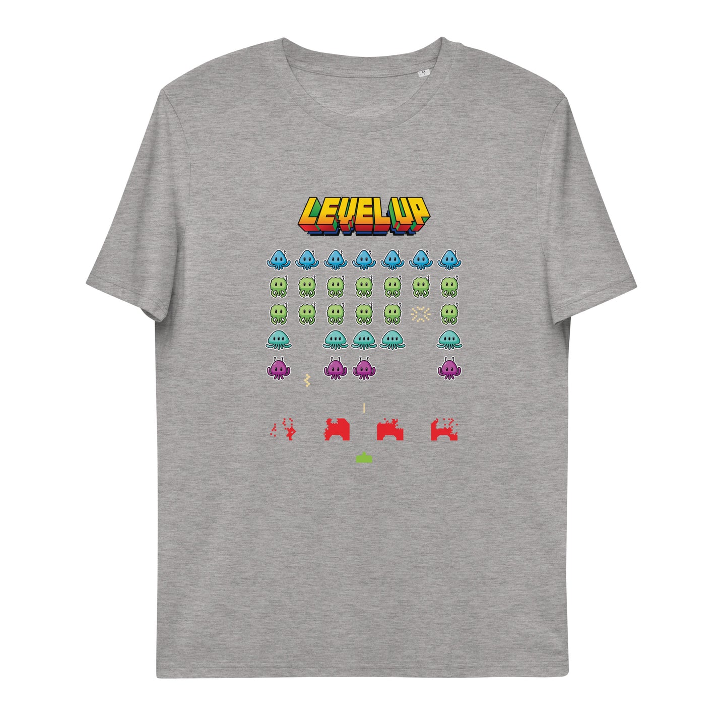 Level Up - T-shirt unisexe en coton bio