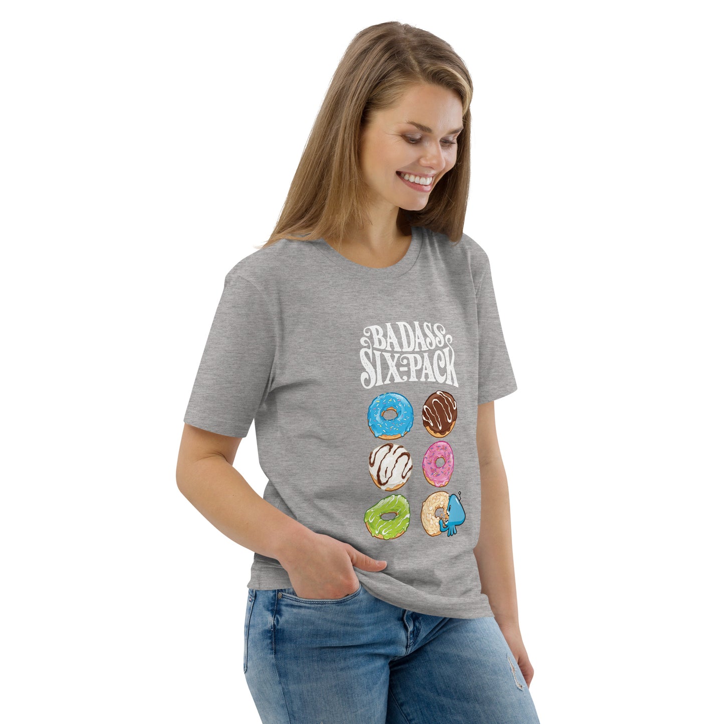 Six-Pack Donuts - T-shirt unisexe en coton bio